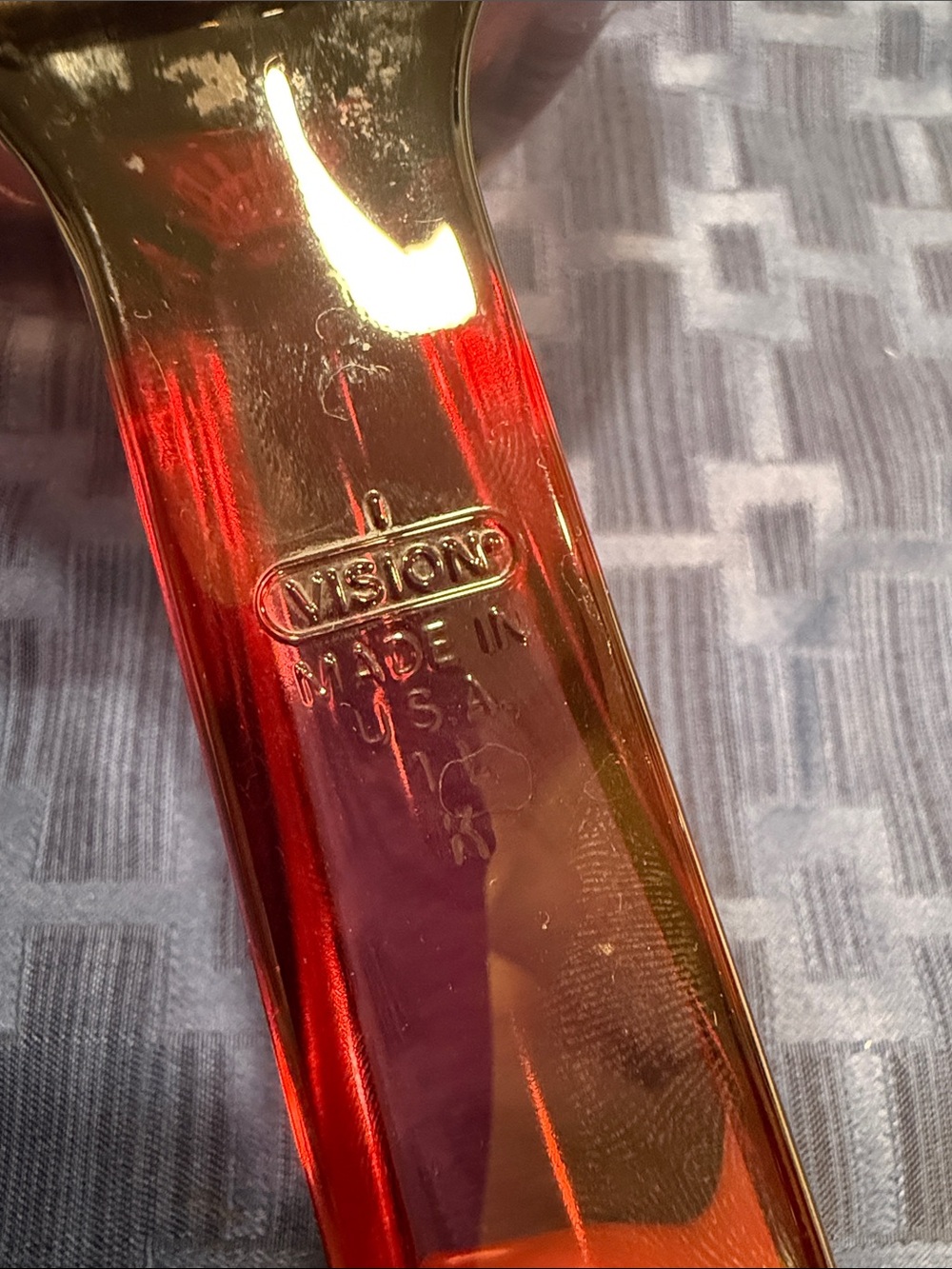 Pyrex Cranberry Glass Vision Saucepan 1 Liter with Lid - Picture 4 of 10
